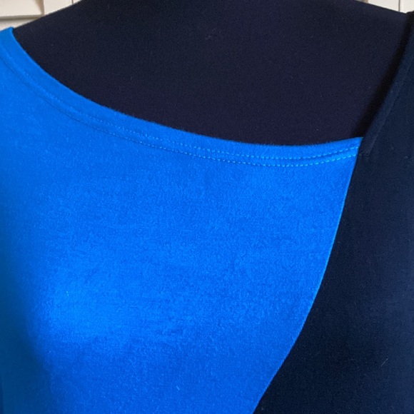 Sarin Mathews Short-sleeve Top Abstract Asymmetrical Neck - Bundle (2) Size XXL - Picture 5 of 14